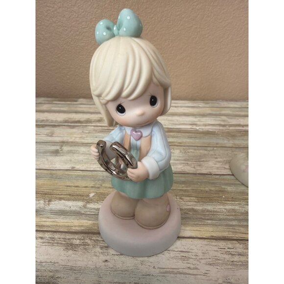 Precious Moments Figurine Lot of 6 Enesco 1987–2003 Mother Daughter Friends - Picture 12 of 16